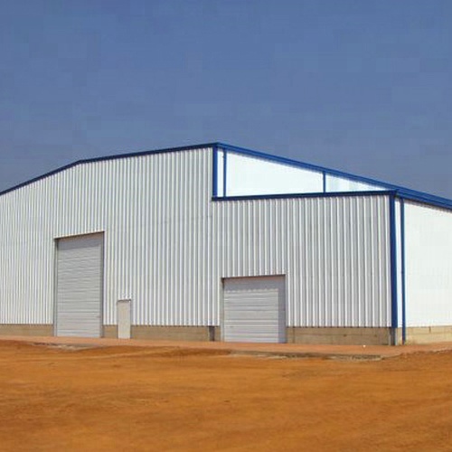 Prefab Two Story Steel Structure Warehouse